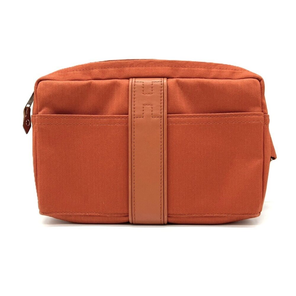 Hermes Acapulco Ceinture Orange Pochette Waist Bag HERMES